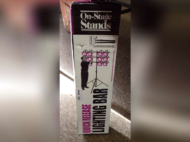 On-Stage Stands Quick Release Lighting Bar image