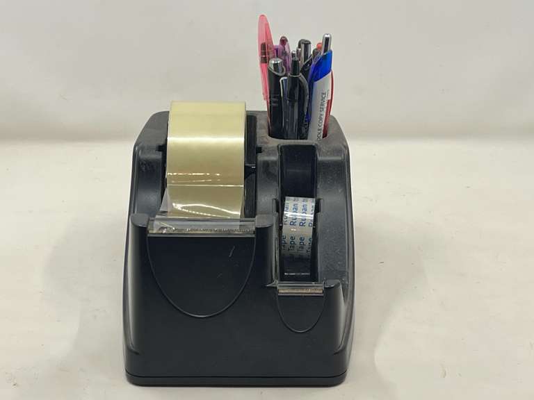 DEN… Dual tape dispenser and pen holder, see pictures for details. image