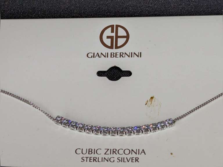 Giani Bernini Sterling Silver Cubic Zirconia Bracelet image