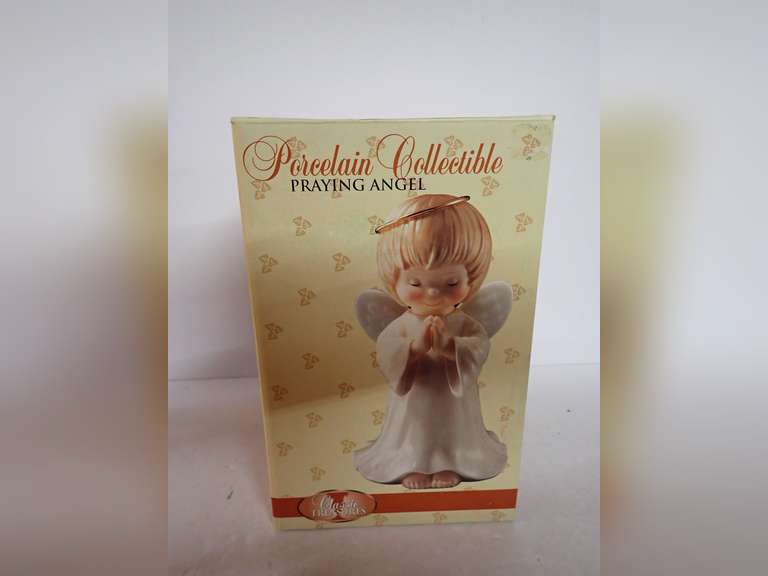 Classic Treasures Porcelain Praying Angel Collectible image
