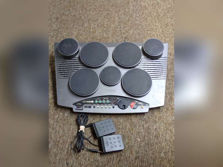 Yamaha DD-50 Digital Percussion Drum Pad Set - Works with batteries - Missing Power Cord image