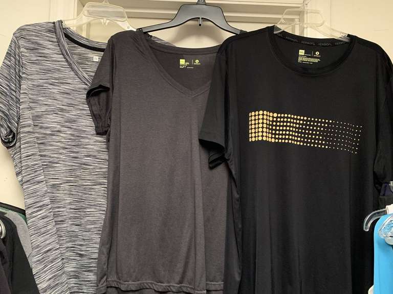 LADIES ATHLETIC WEAR - 10 TOPS (SIZE 2XL) - UP MASTER CLOSET 2 image
