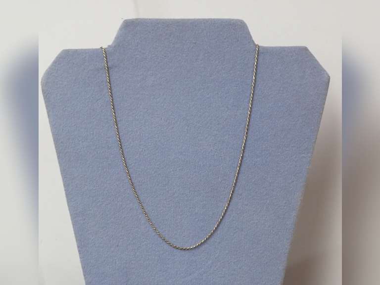 Sterling Rope Necklace - See all photos. image