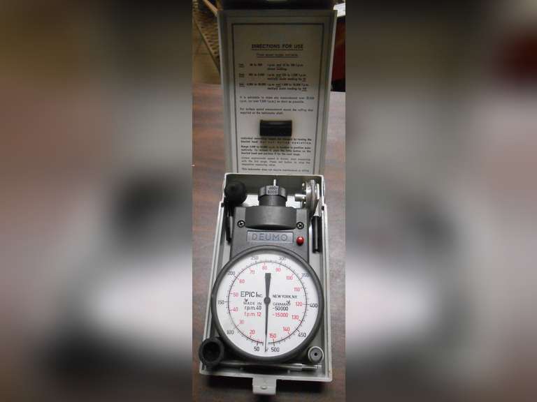 KENT-MOORE MECHANICS TACHOMETER (MODEL # J7127) image