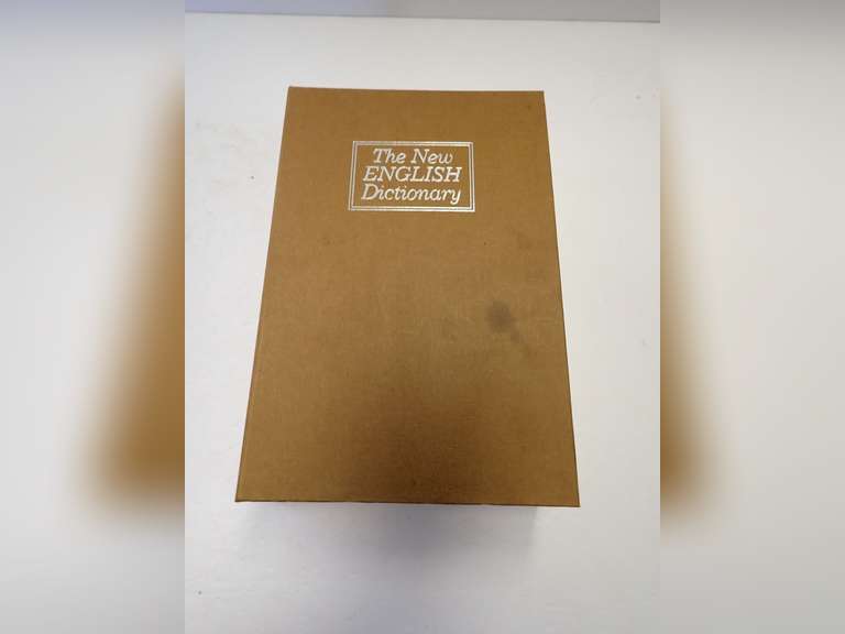 Dictionary Hidden Lock Box with Contents image