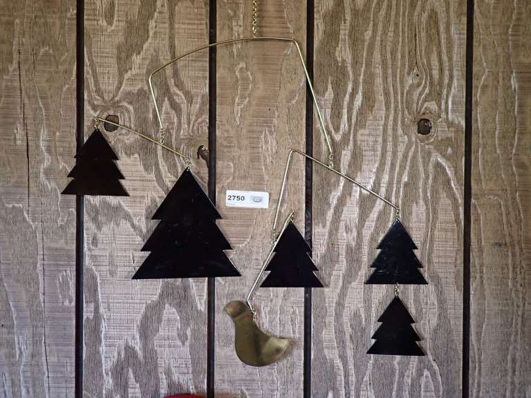 Hanging Holiday Mobile Sculpture/Wind Chime image