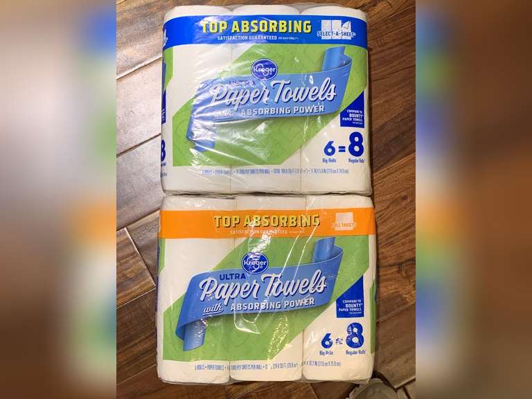 12 BIG ROLLS OF PAPER TOWELS - PANTRY image