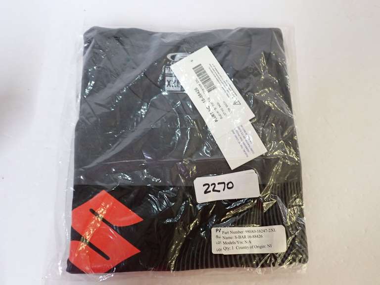 New Suzuki Motorcycle Logo Graphic T-Shirt - Size 2XL image