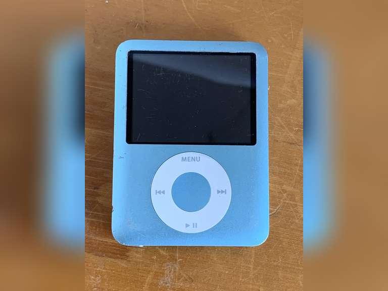 APPLE IPOD NANO 3RD GENERATION LIGHT BLUE (NO CHARGER) - CHECKOUT image