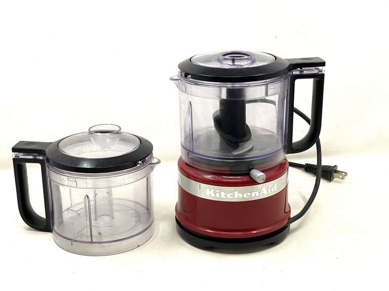 KIT… Mini KitchenAid food processor, comes with two canisters, see pictures for details. image