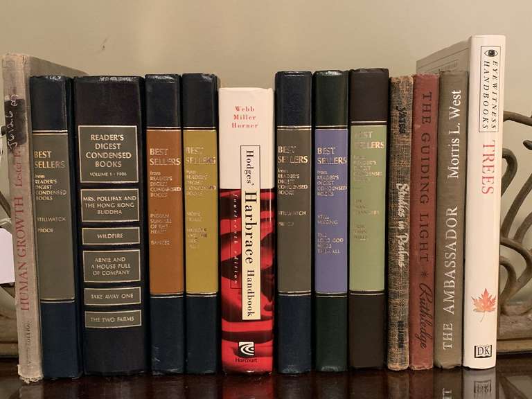 ASSORTMENT OF 13 HARDBACK BOOKS (SEE PICS) - UP BED 2 image