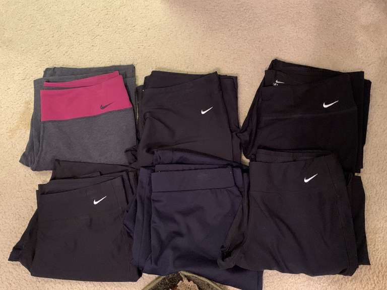 6 PAIR LARGE ATHLETIC PANTS - UP BED 1 image