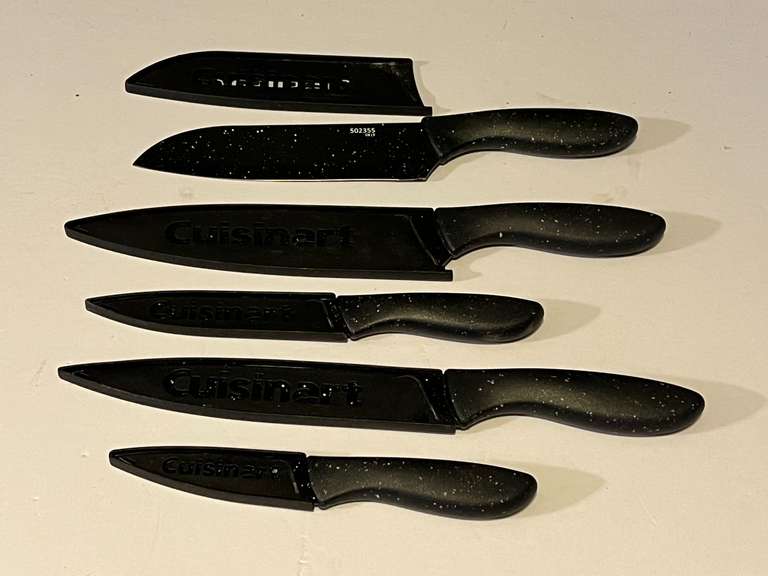 KIT… Cuisinart knife set, five pieces, see pictures for details. image