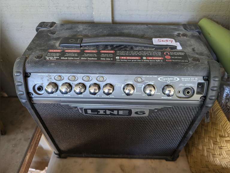 SPIDER III LINE 6 AMPLIFIER image