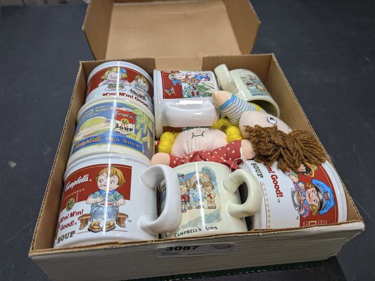 CAMPBELL SOUP MUG AND DOLL COLLECTION image