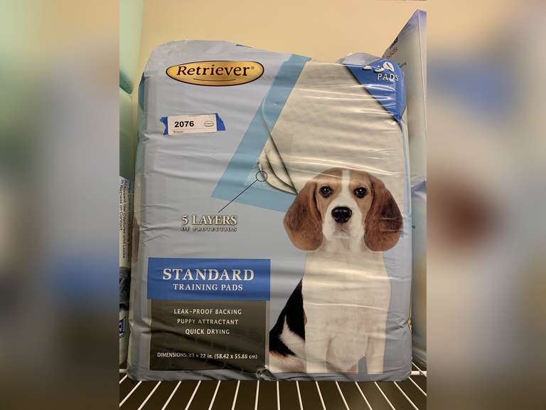 DOG TRAINING PADS (APPROX 150) - UP BED 1 CLOSET image