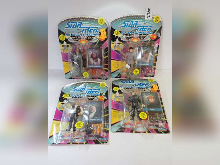 Factory Sealed Star Trek Action Figures image