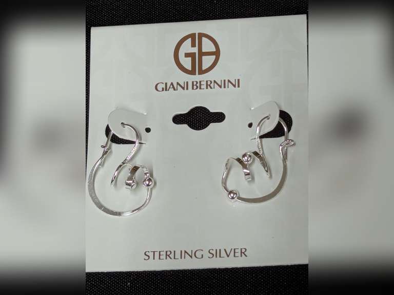 Giani Bernini Sterling Silver Drop Earrings image