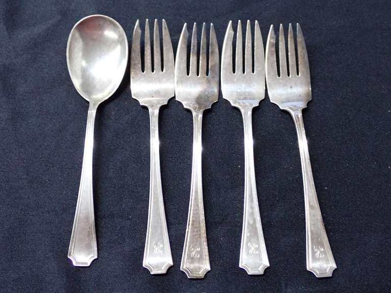 Vintage Sterling Silver Flatware -See all photos. image