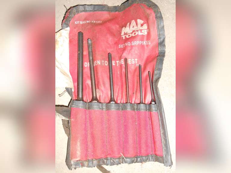 MAC TOOLS KIT BAG KB 1352 PUNCH SET (6) PCS image