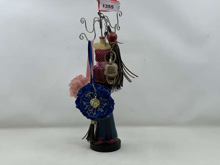 DEN… Doll bodice jewelry hanger, with accessories, see pictures for details. image