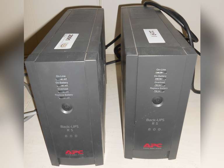 (2) APC CS 350 BACK-UPS image