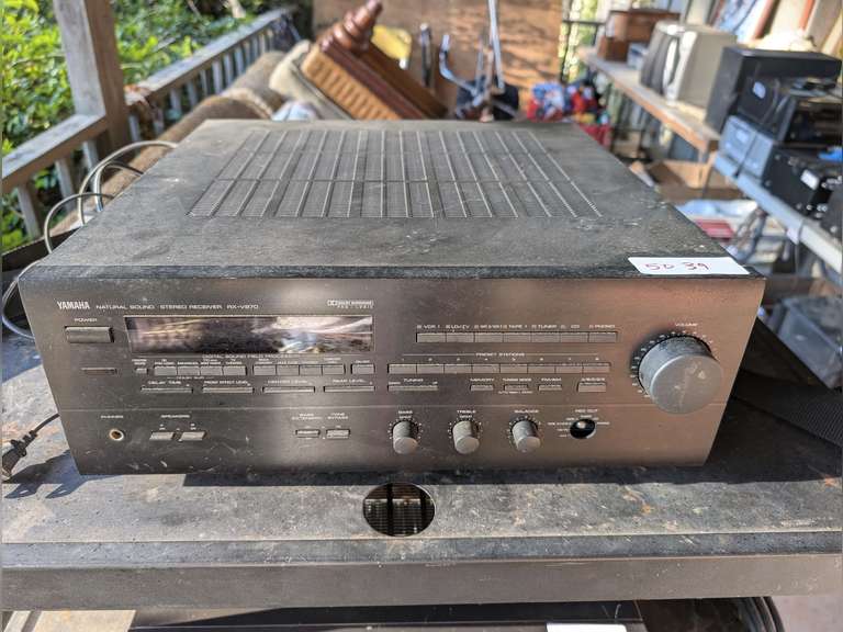 YAMAHA NATURAL SOUND STEREO RECEIVER RX-V870 image