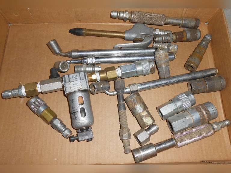 MISC AIR COUPLINGS, NOZZLES, TIRE PRESSURE GAUGES image