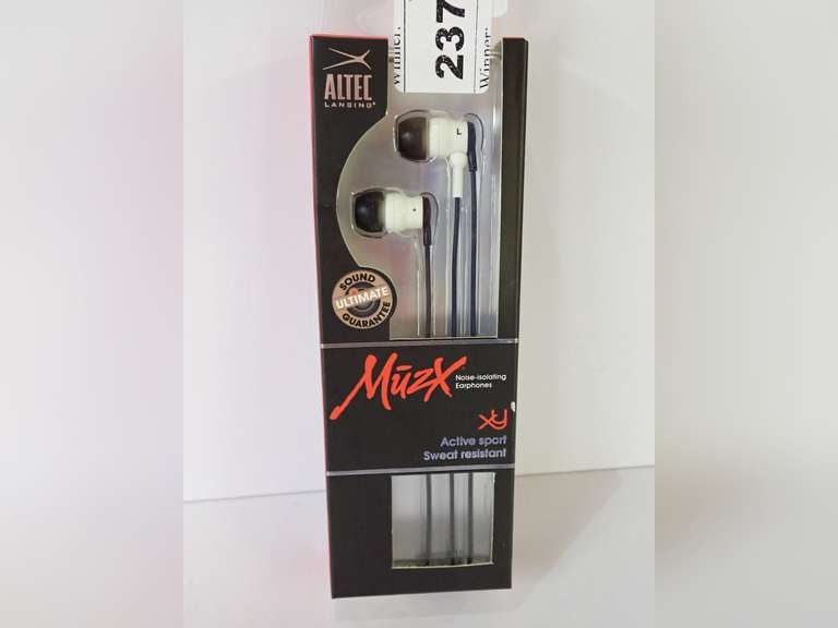 New Altec Lansing Muzx XY Noise-Isolating Earphones image