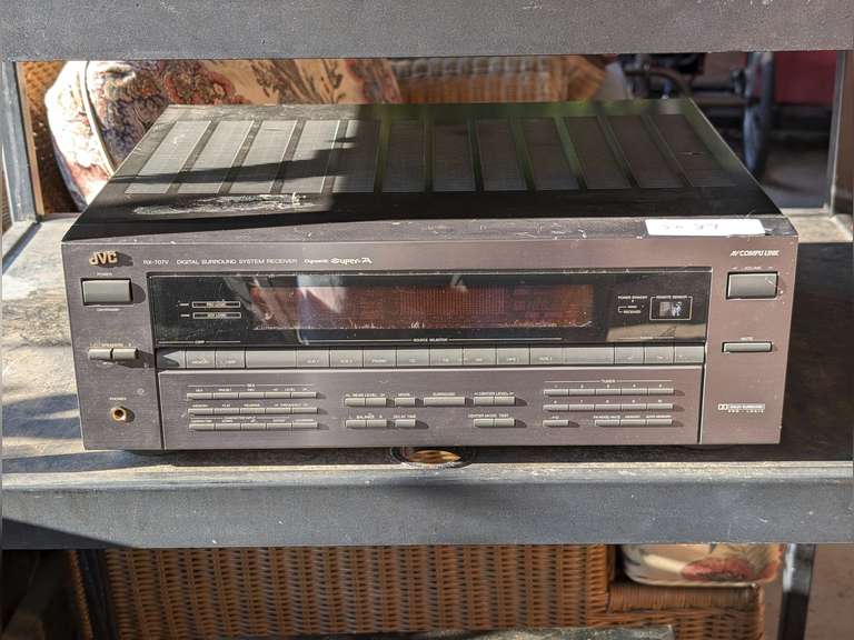 JVC RX-707V DIGITAL SURROUND SOUND SYSTEM RECEIVER image