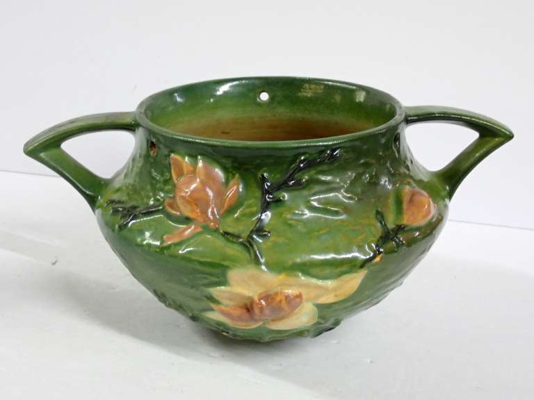 Vintage Pottery Hanging Planter image