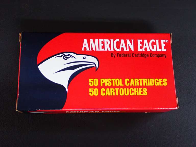 American Eagle 40 S&W 165gr FMJ Ball Cartridges image