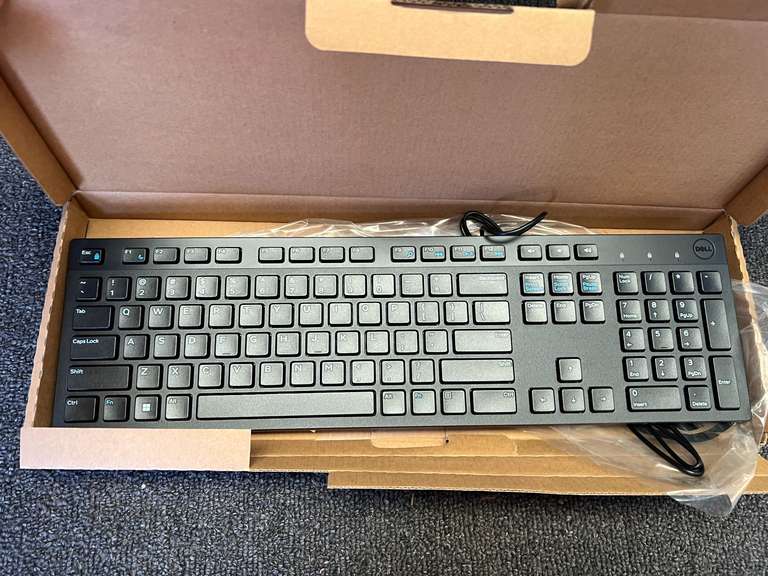 Dell keyboard, still new in the box, see pictures for details. image