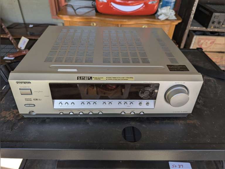 ONKYO AV RECEIVER MODEL NO. TX-SR304 image
