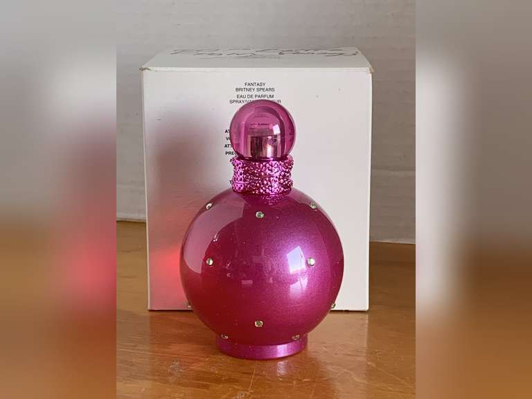 NEW IN BOX BRITNEY SPEARS "FANTASY" PARFUM SPRAY 3.3 FL OZ - CHECKOUT image