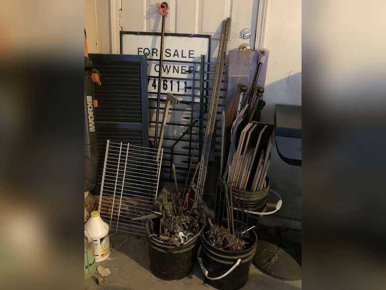 LOT OF SCRAP METAL & MORE - GARAGE image