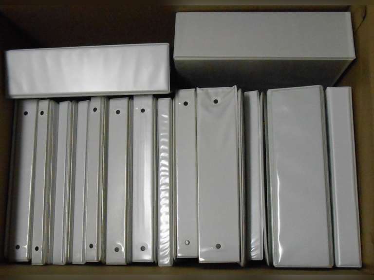 APPROX 27 ASSORTED 3 RING BINDERS (NEW & USED) image