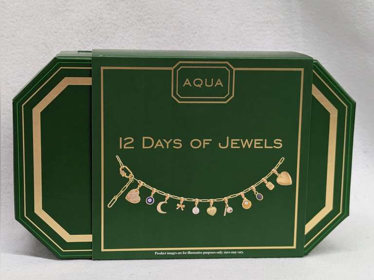 AQUA 12 Days of Jewels Jewelry Advent Calendar image