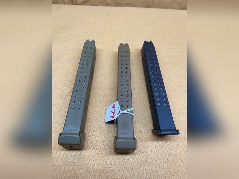 3 GLOCK 9MM MAGS - 30 RDS image