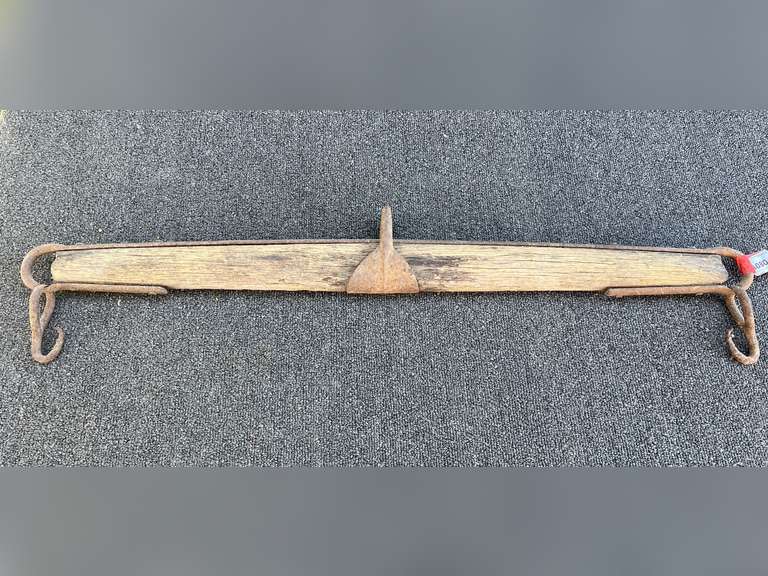 Antique Single tree yoke, see pictures for details. image