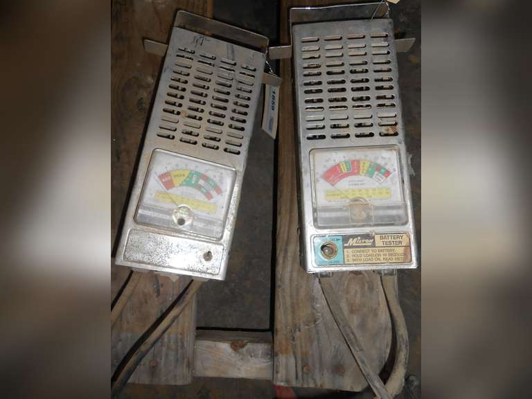 (2) BATTERY LOAD TESTERS image