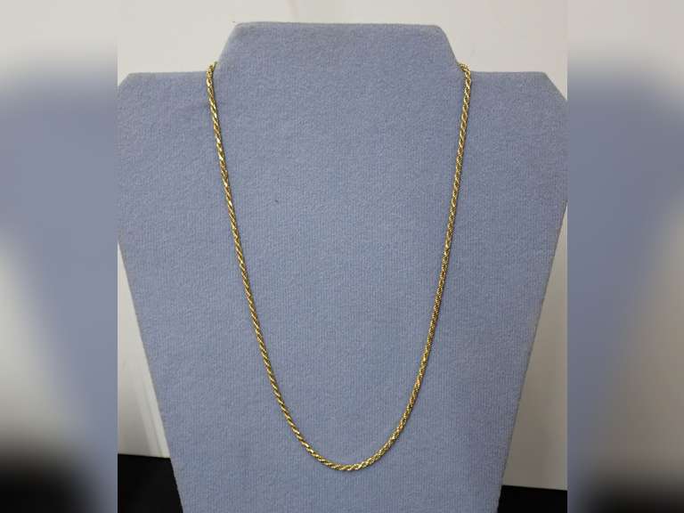 Sterling Rope Necklace - See all photos. image