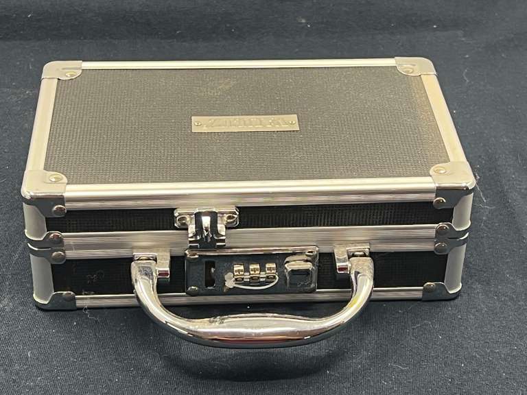 DEN…Vaultz locking medicine box, see pictures for details. image