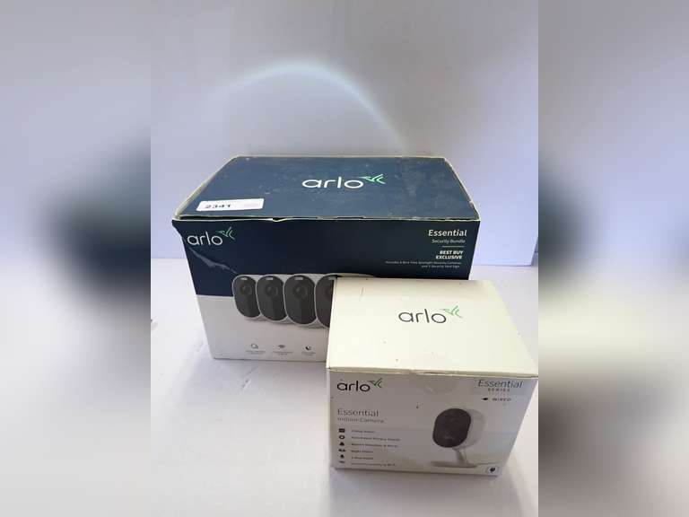 Arlo Essential Security Camera Bundle- Missing 2 from Large Box image