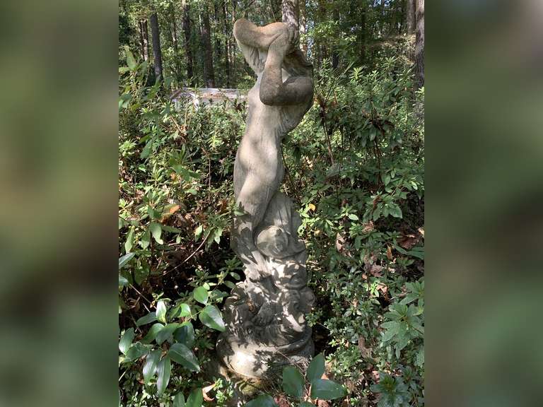 LARGE CONCRETE STATUE 48" TALL - BACK YARD image