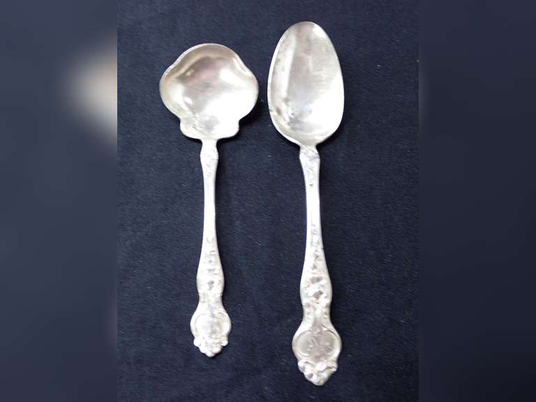 Vintage Sterling Silver Flatware -See all photos. image