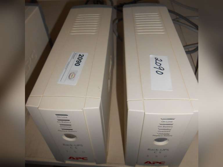 (2) APC CS 350 BACK-UPS image