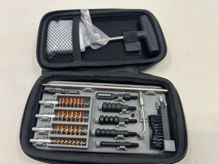 DEN… M & P by Smith & Wesson cleaning kit, comes in storage case, see pictures or details. image