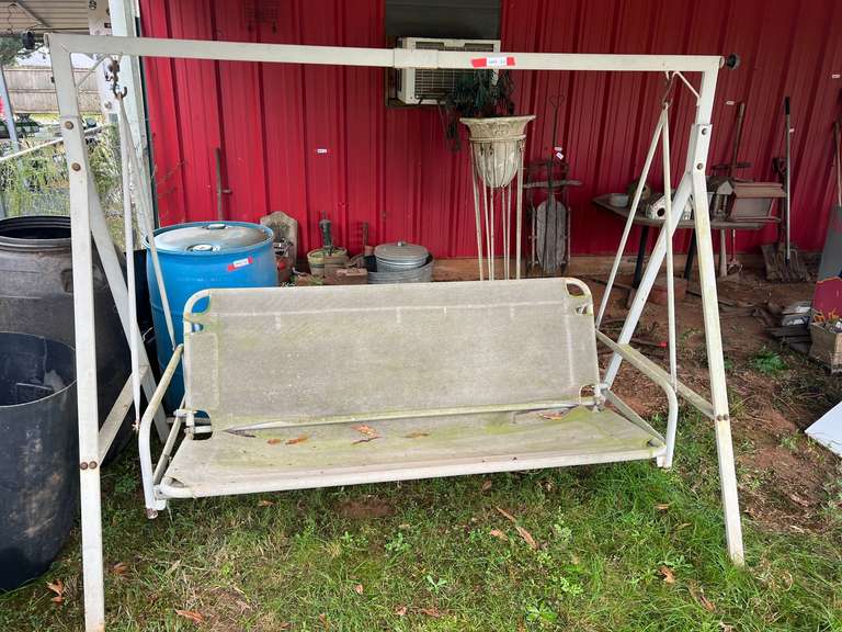 Aluminum two seat swing image