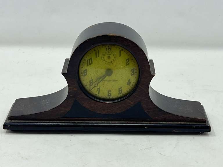 KIT…Vintage True Time Tellers small shelf clock, see pictures for details. image